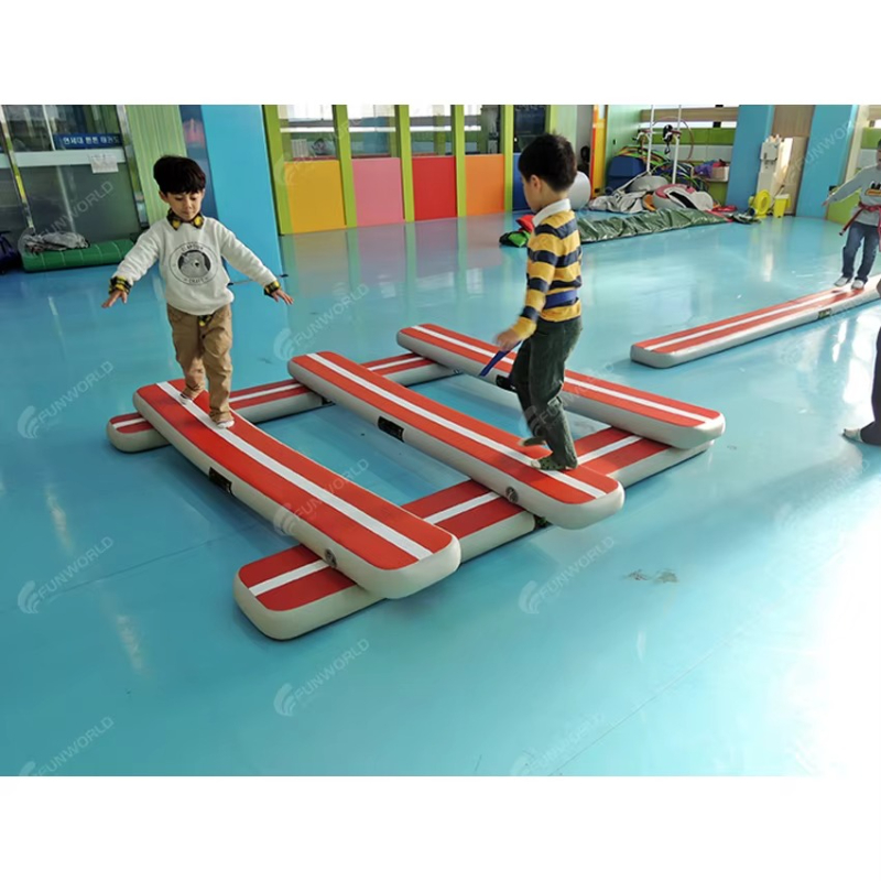 Gymnastics Beam Floor - Funworldsport Kids Training Equipment Floor Folding