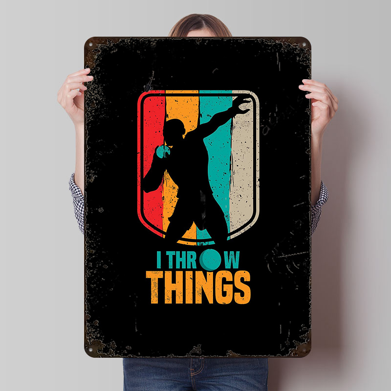 Funny Shot Put Gift Idea Tin P - Shot Put Metal avis et prix