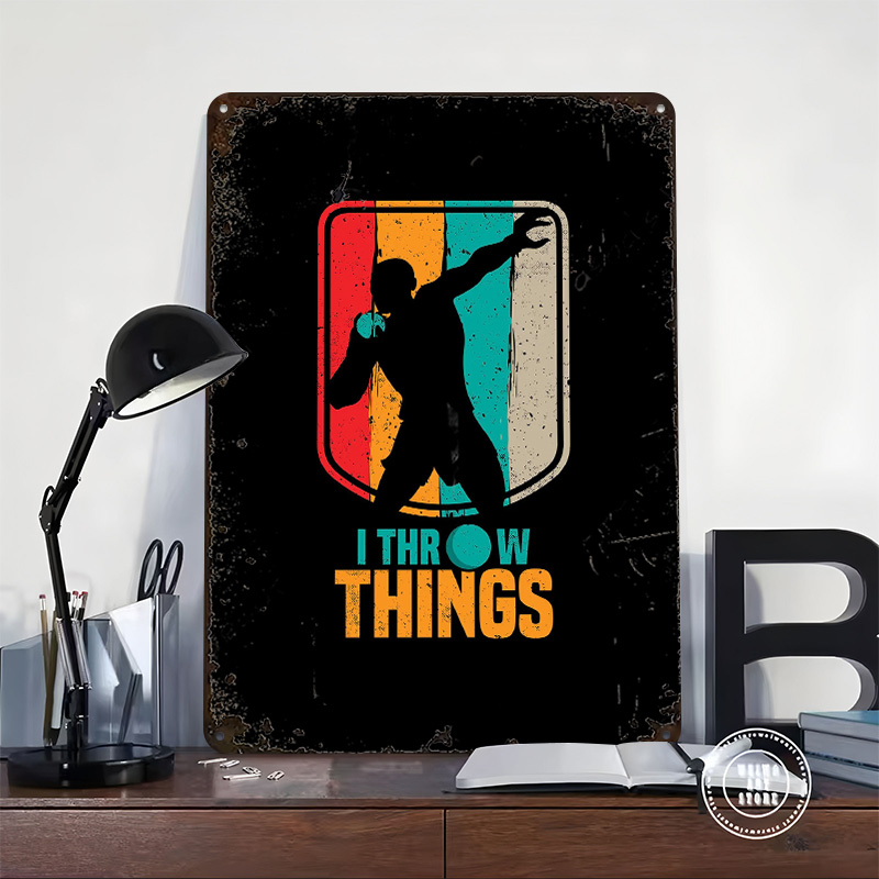 Funny Shot Put Gift Idea Tin P - Shot Put Metal avis et prix