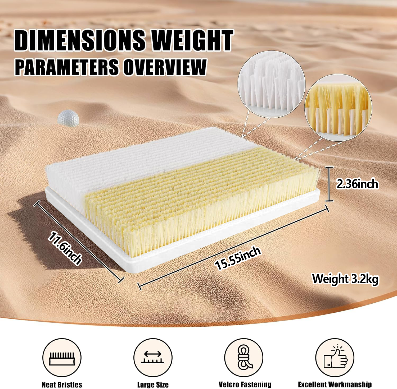 Golf Bunker Practice Mat-Dual- - Golf Putting Mat avis et prix