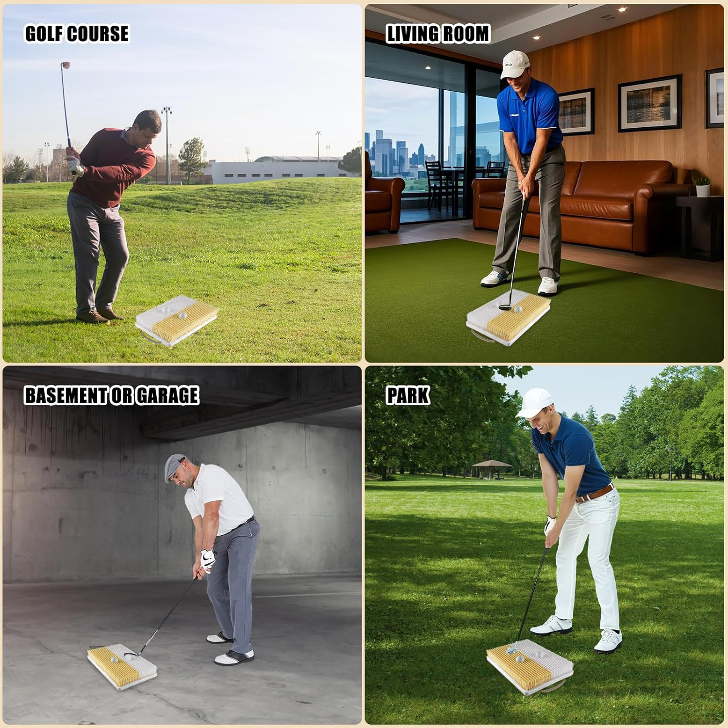 Golf Bunker Practice Mat-Dual- - Golf Putting Mat avis et prix