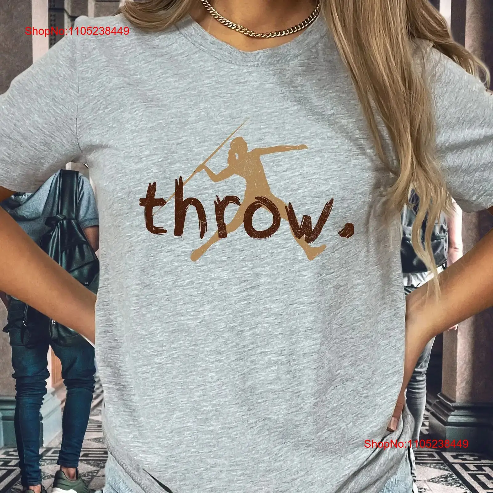 Distressed Javelin Thrower T S - Javelin Throwing avis et prix
