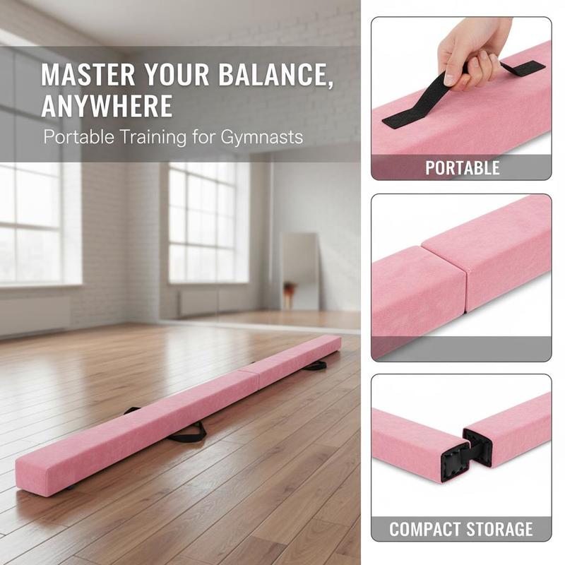 7 Feet Folding Portable Floor  - Gymnastics Beam Floor avis et prix