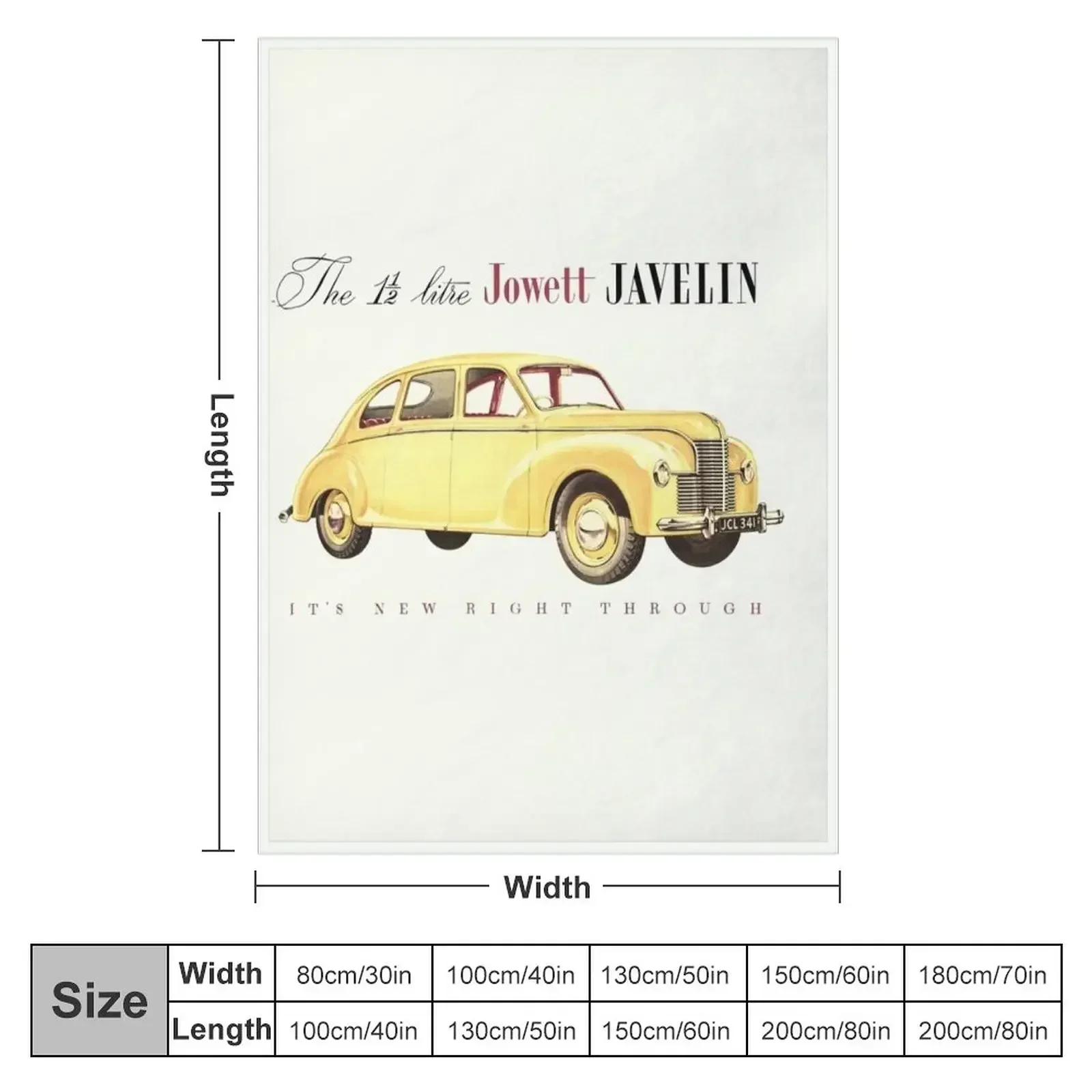 JOWETT JAVELIN Throw Blanket S - Javelin Throwing avis et prix