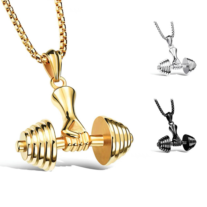 Stainless Steel Barbell Pendan - Sports Equipment Cabinet avis et prix